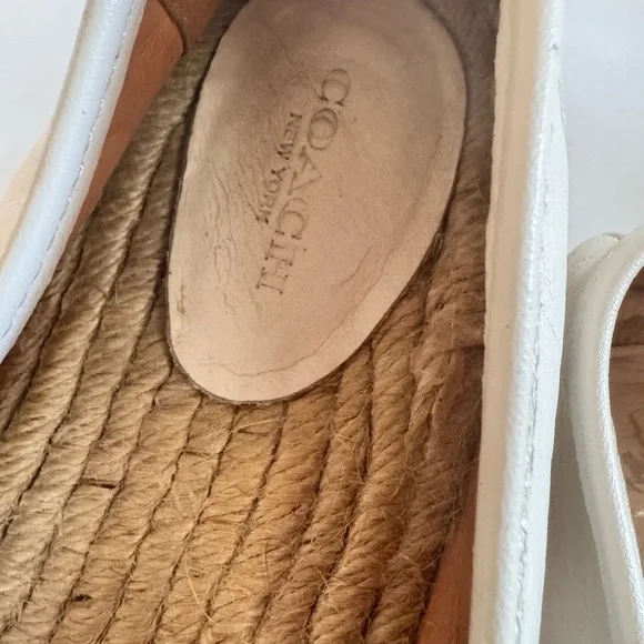 Coach Rhodelle Espadrilles flats - Size 8.5 - preloved - Picture 6 of 9